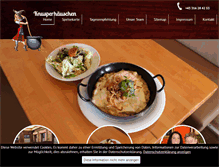 Tablet Screenshot of gasthaus-knusperhaeuschen.at